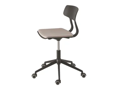 SNAP 1110N - Swivel aluminium office chair with castors _ Et al.